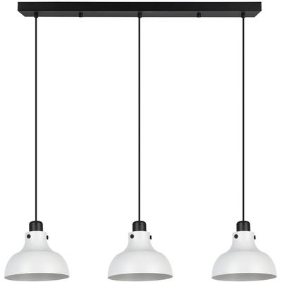 EGLO - Matlock 3-Light Linear Pendant - Black - 43826A