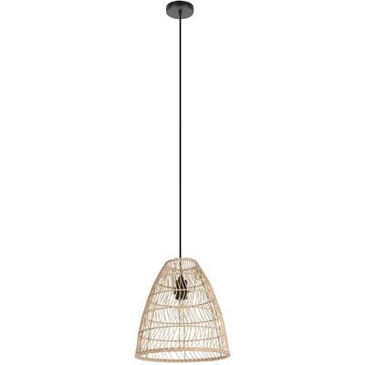 EGLO - Ayesgarth 1-Light Pendant - Black - 43866A