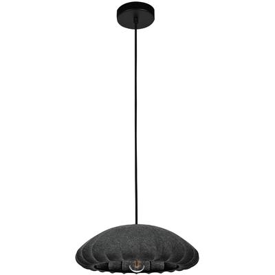 EGLO - Barlaston 1-Light Dome Pendant - Black - 43961A