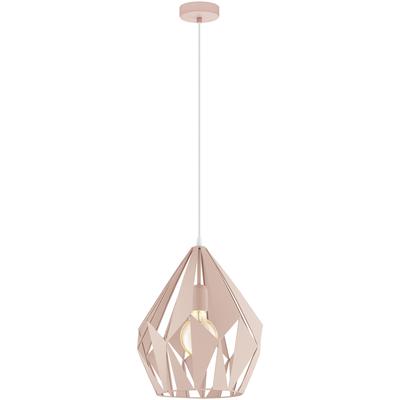 EGLO - Carlton-P 1-Light Pendant - Apricot - 49024A