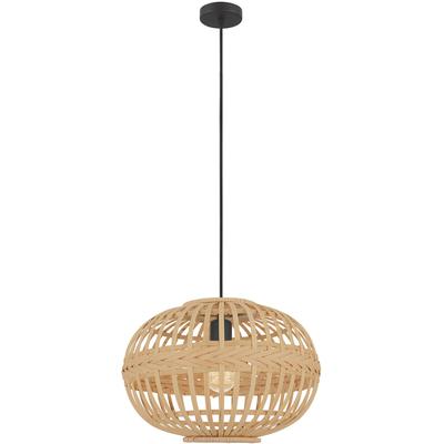 EGLO - Amsfield 1-Light Pendant - Brown - 49771A