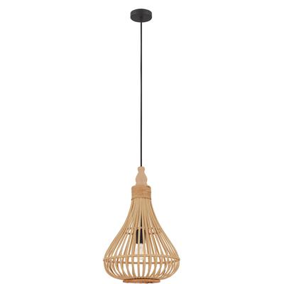 EGLO - Amsfield 1-Light Pendant - Brown - 49772A