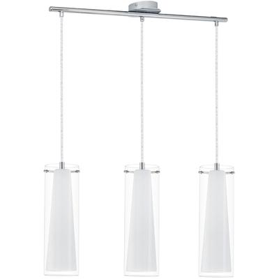EGLO - Pinto 3-Light Linear Pendant - Chrome - 89833A