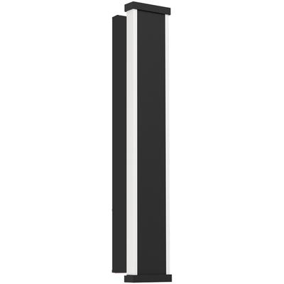 EGLO - Neviano 1-Light LED Outdoor Wall Light - Black - 900676A