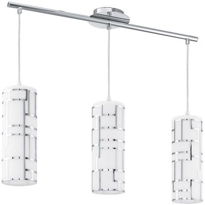 EGLO - Bayman 3-Light Linear Pendant - Chrome - 92563A