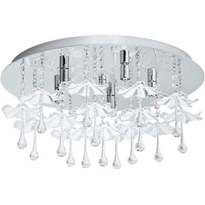 EGLO - Ocondo 5-Light Ceiling Light - Chrome - 93053A