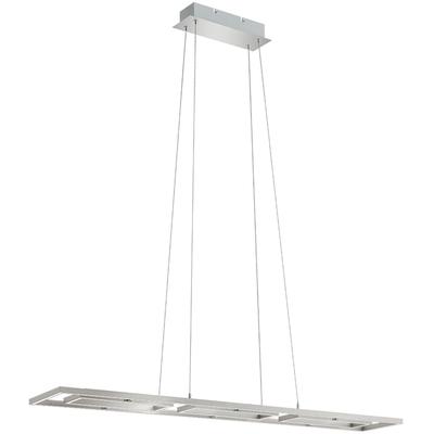 EGLO - Tamasera 1-Light Integrated LED Adjustable Pendant - Matte Nickel - 96816A