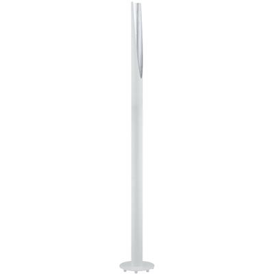 EGLO - Barbotto 1-Light Floor Lamp - White/Silver - 97582A
