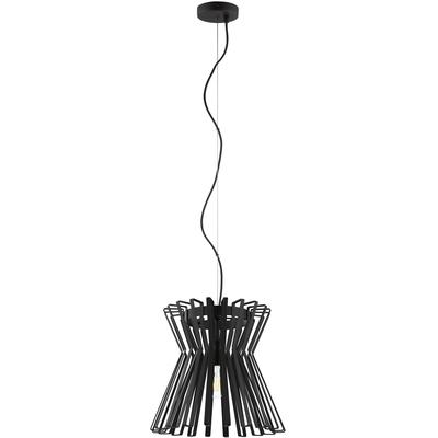 EGLO - Locubin 1-Light Pendant - Black - 98076A