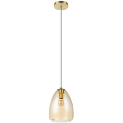 EGLO - Alobrase 1-Light Pendant - Brushed Gold - 98647A