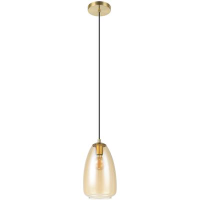 EGLO - Alobrase 1-Light Pendant - Brushed Gold - 98648A