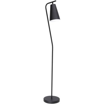 EGLO - Rekalde 1-Light Floor Lamp - Black - 98674A