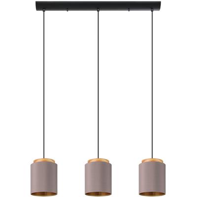 EGLO - Albariza 3-Light Linear Pendant - Black - 99446A
