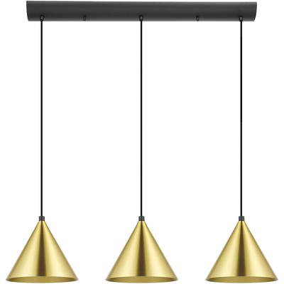 EGLO - Narices 3-Light Linear Pendant - Blacks - 99592A