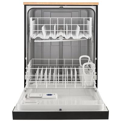 Whirlpool - Heavy-Duty Dishwasher with 1-Hour Wash Cycle - WDP370PAHB