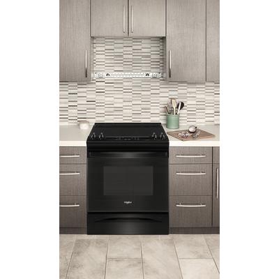 Whirlpool - 4.8 Cu. Ft. Whirlpool Electric Range with Frozen Bake™ Technology - WEE515S0LB