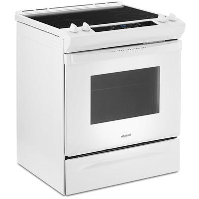 Whirlpool - 4.8 Cu. Ft. Whirlpool Electric Range with Frozen Bake™ Technology - WEE515S0LW