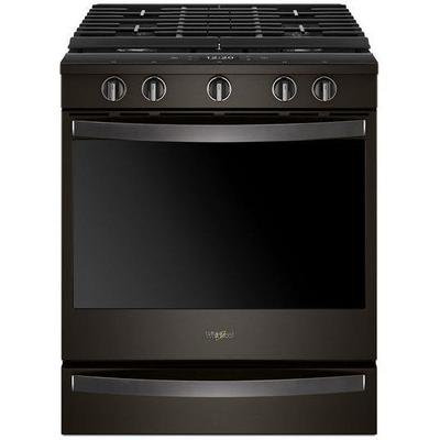 Whirlpool - 5.8 cu. ft. Smart Slide-in Gas Range with EZ-2-Lift™ Hinged Cast-Iron Grates - WEG750H0HV