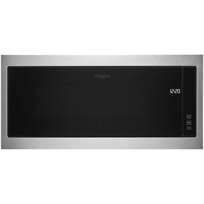 Whirlpool - 1.1 cu. ft. Built-In Microwave with Slim Trim Kit - 14" Height - WMT50011KS