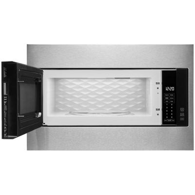 Whirlpool - 1.1 cu. ft. Built-In Microwave with Standard Trim Kit - 19-1/8" Height - WMT55511KS