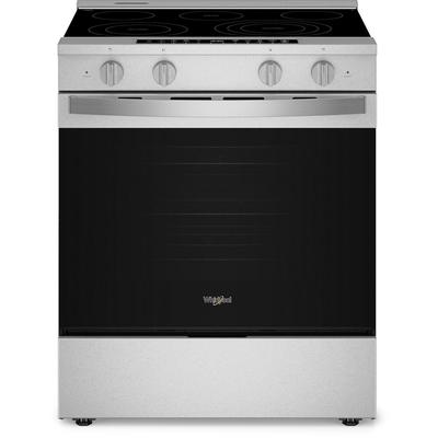 Whirlpool - 30" Smart Slide-In Electric Range - WSES7530RZ