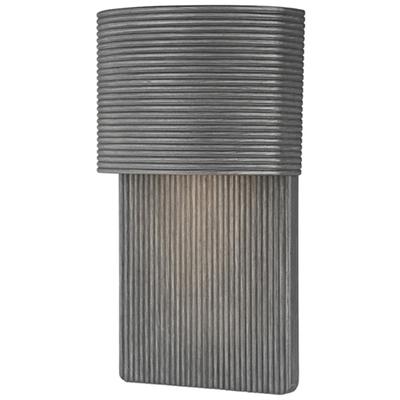 Troy Lighting - Tempe 1-Light Small Exterior Wall Sconce - Graphite - B1212-GRA
