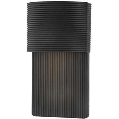 Troy Lighting - Tempe 1-Light Small Exterior Wall Sconce - Soft Black - B1212-SBK