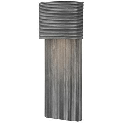 Troy Lighting - Tempe 1-Light Large Exterior Wall Sconce - Graphite - B1217-GRA