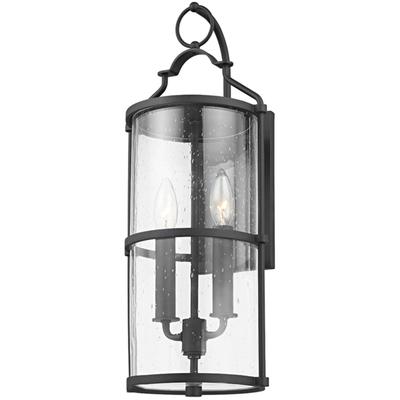 Troy Lighting - Burbank 2-Light Medium Exterior Wall Sconce - Textured Black - B1312-TBK