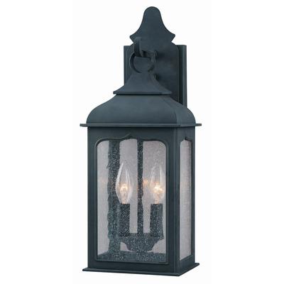 Troy Lighting - Henry Street 2-Light Small Outdoor Wall Lantern - B2011-TBZ