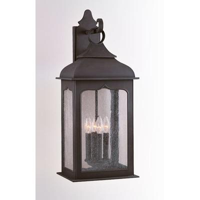 Troy Lighting - Henry Street 4-Light Large Outdoor Wall Lantern - B2013-TBZ