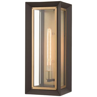 Troy Lighting - Lowry 1-Light Large Exterior Wall Sconce - B4053-TBZ/PBR