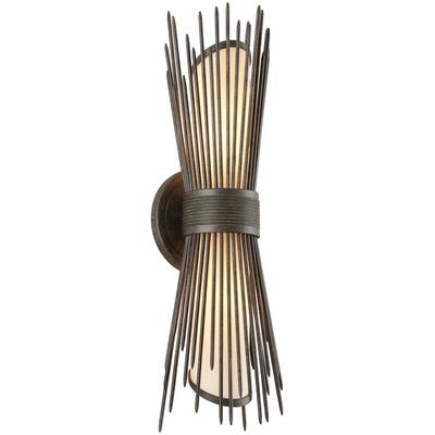 Troy Lighting - Blink 2-Light Medium Outdoor Wall Lantern - B4272-FRN