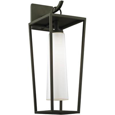 Troy Lighting - Mission Beach 1-Light Outdoor Wall Lantern - B6352-TBK