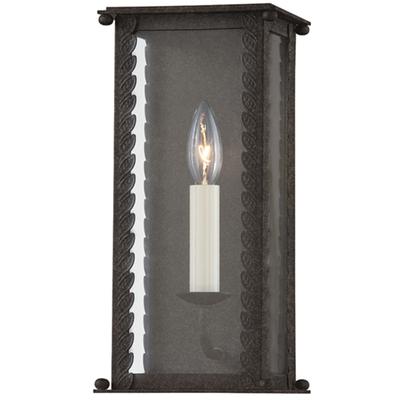 Troy Lighting - Zuma 1-Light Small Exterior Wall Sconce - French Iron - B6711-FRN