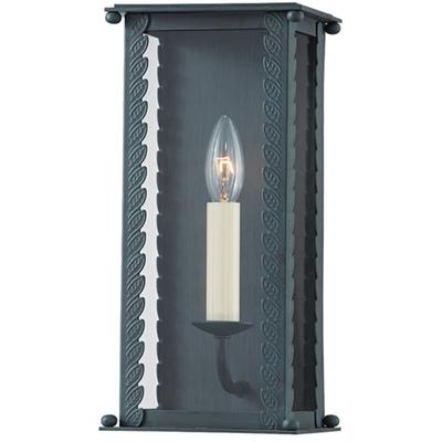 Troy Lighting - Zuma 1-Light Small Exterior Wall Sconce - Verdigris - B6711-VER