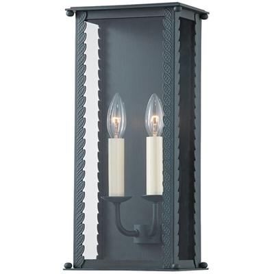 Troy Lighting - Zuma 2-Light Medium Exterior Wall Sconce - Verdigris - B6712-VER