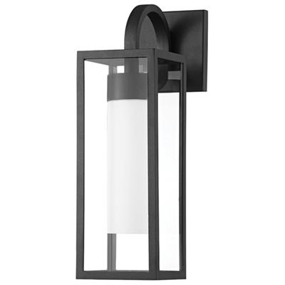 Troy Lighting - Pax 1-Light Small Exterior Wall Sconce - B6911-TBK
