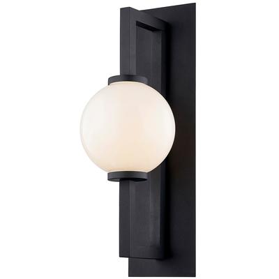Troy Lighting - Darwin 1-Light Outdoor Wall Sconce - B7323-TBK
