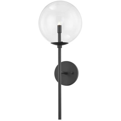 Troy Lighting - Madrid 1-Light Wall Sconce - B8201-SBK