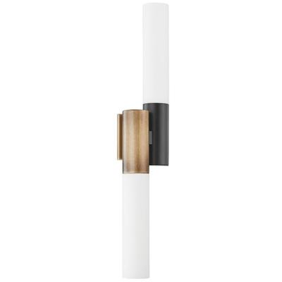 Troy Lighting - Koa 2-Light Wall Sconce - B8625-PBR/SBK