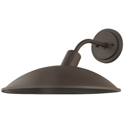 Troy Lighting - Otis 1-Light Large Exterior Wall Sconce - Textured Bronze - B8816-TBZ