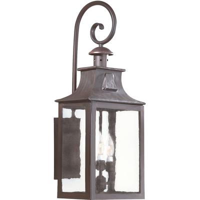 Troy Lighting - Newton 3-Light Large Outdoor Wall Lantern - B9005-SFB