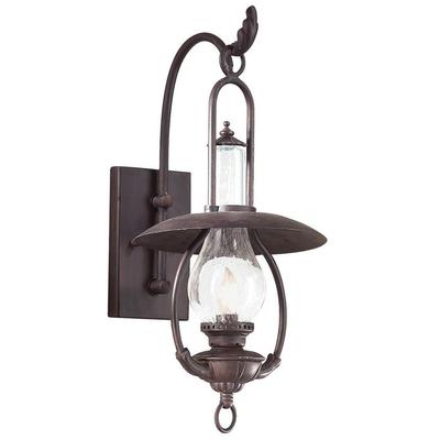 Troy Lighting - La Grange 1-Light Medium Outdoor Wall Lantern - B9010-SFB