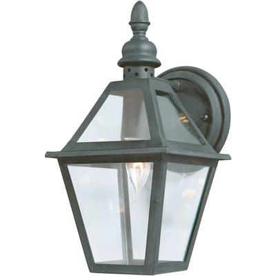 Troy Lighting - Townsend 1-Light Small Outdoor Wall Lantern - B9620-TBK