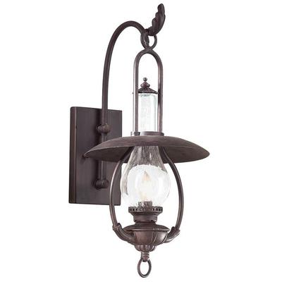 Troy Lighting - La Grange 1-Light Medium Outdoor Wall Lantern - B9010-SFB
