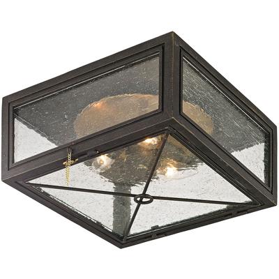 Troy Lighting - Randolph 3-Light Outdoor Flush Mount - C6440-VBZ