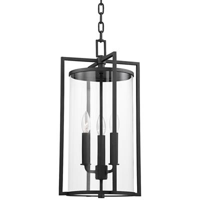 Troy Lighting - Percy 3-Light Exterior Lantern - Textured Black - F1146-TBK