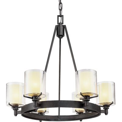 Troy Lighting - Arcadia 6-Light Chandelier - F1716-TRN