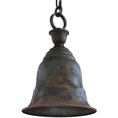 Troy Lighting - Liberty 1-Light Medium Outdoor Hanging Lantern - F2367CR-HBZ